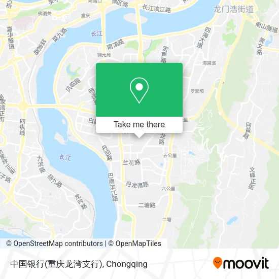 中国银行(重庆龙湾支行) map