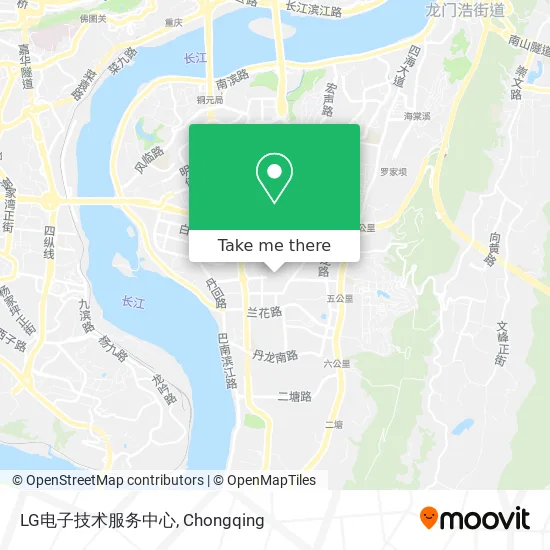 LG电子技术服务中心 map