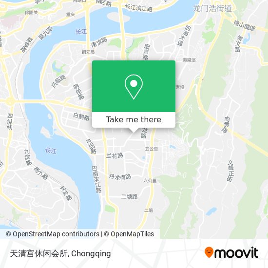 天清宫休闲会所 map