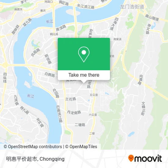 明惠平价超市 map