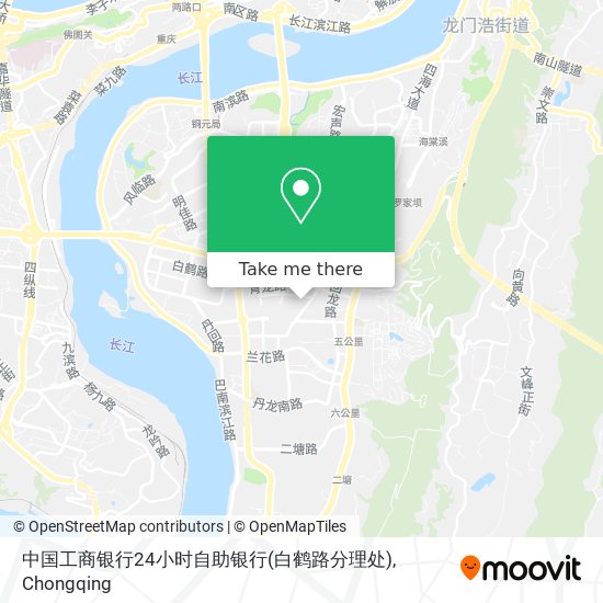 中国工商银行24小时自助银行(白鹤路分理处) map