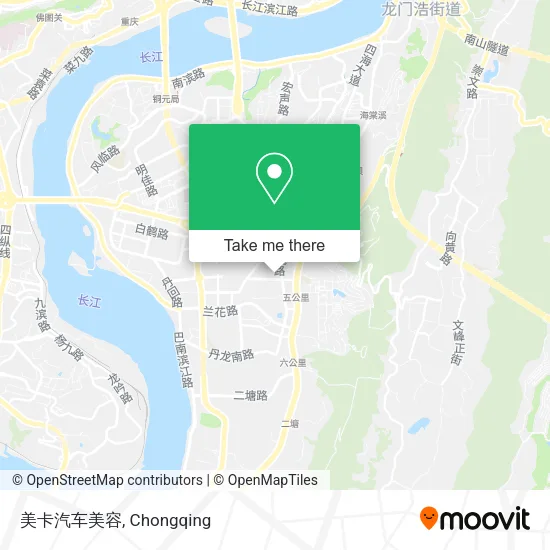 美卡汽车美容 map