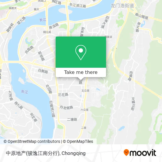 中原地产(骏逸江南分行) map