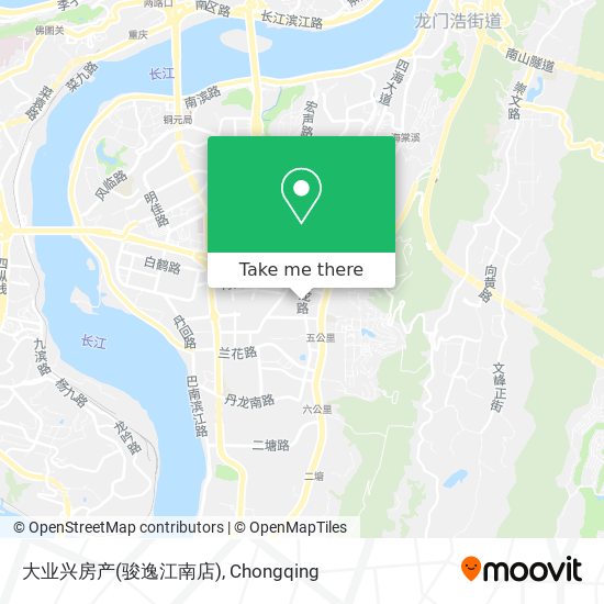 大业兴房产(骏逸江南店) map