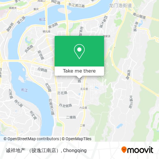 诚祥地产 （骏逸江南店） map