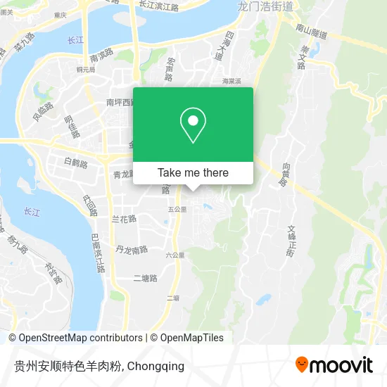 贵州安顺特色羊肉粉 map