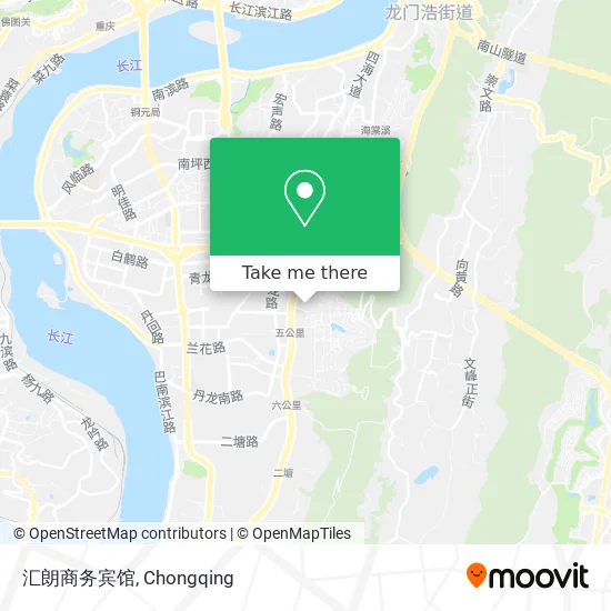 汇朗商务宾馆 map