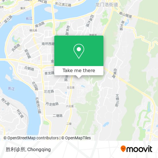 胜利诊所 map