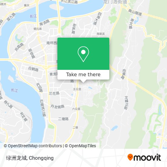 绿洲龙城 map