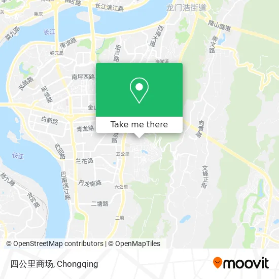 四公里商场 map