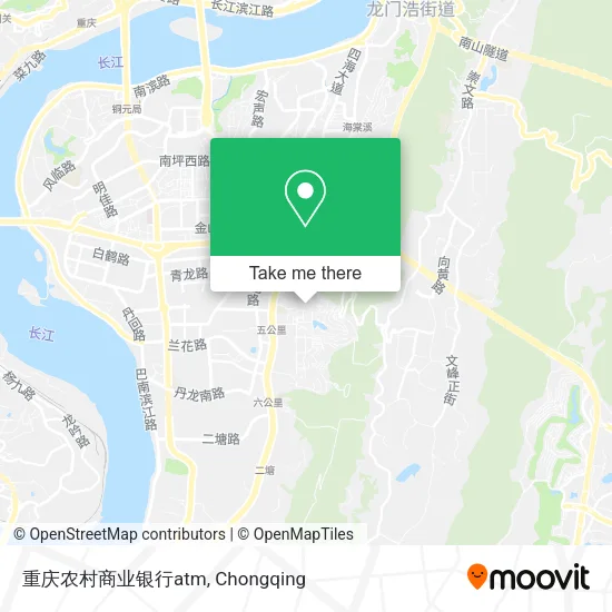 重庆农村商业银行atm map