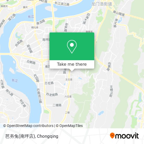 芭夯兔(南坪店) map
