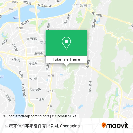 重庆齐信汽车零部件有限公司 map