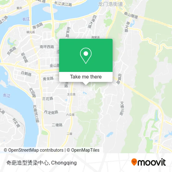 奇葩造型烫染中心 map