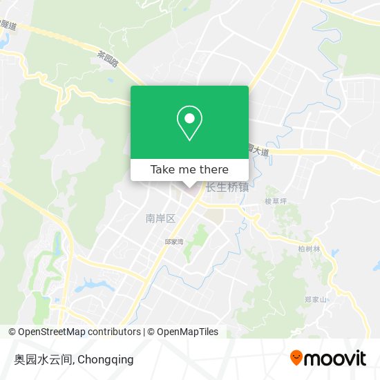 奥园水云间 map