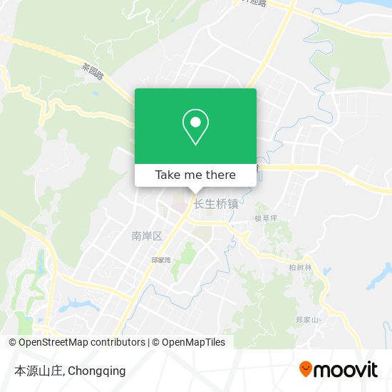 本源山庄 map