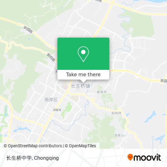 长生桥中学 map