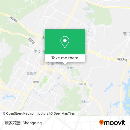 康家花园 map