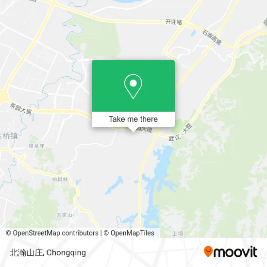 北瀚山庄 map