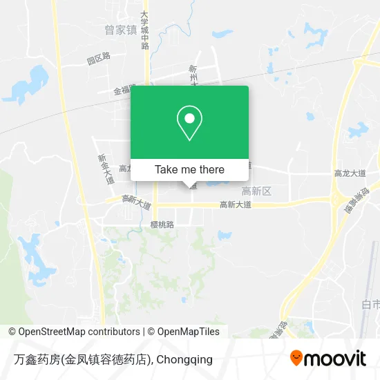 万鑫药房(金凤镇容德药店) map