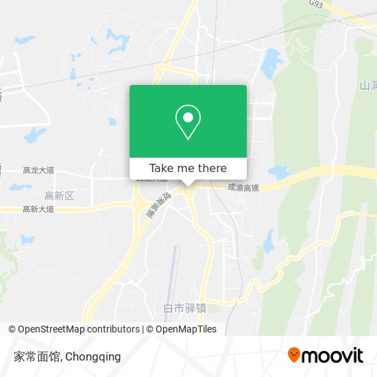 家常面馆 map