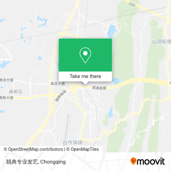 靓典专业发艺 map