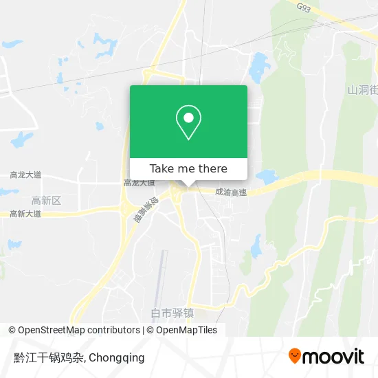 黔江干锅鸡杂 map