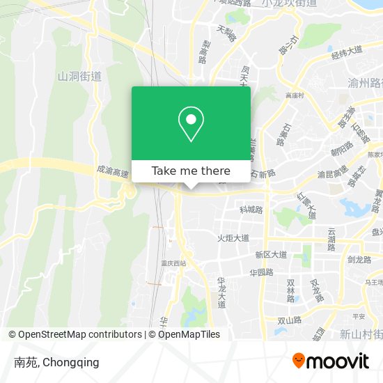 南苑 map