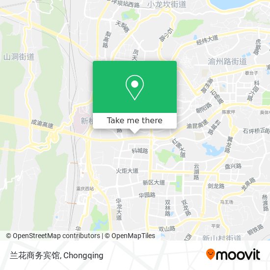 兰花商务宾馆 map