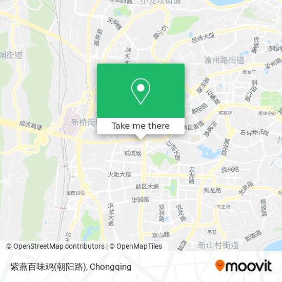 紫燕百味鸡(朝阳路) map