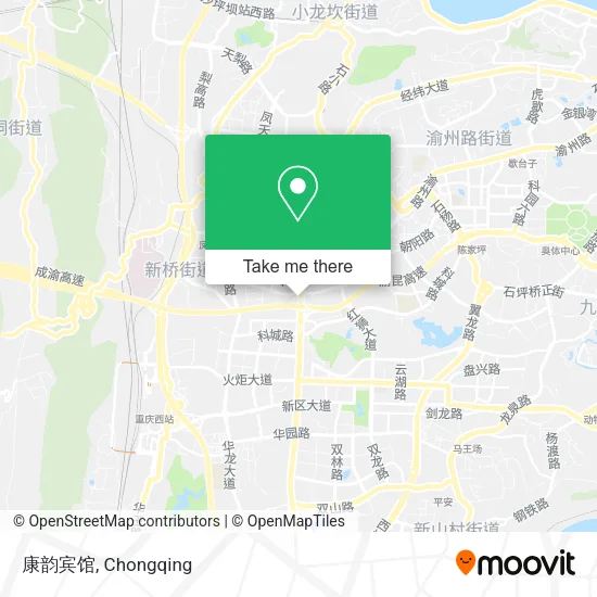 康韵宾馆 map