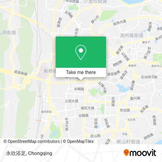永欣浴足 map