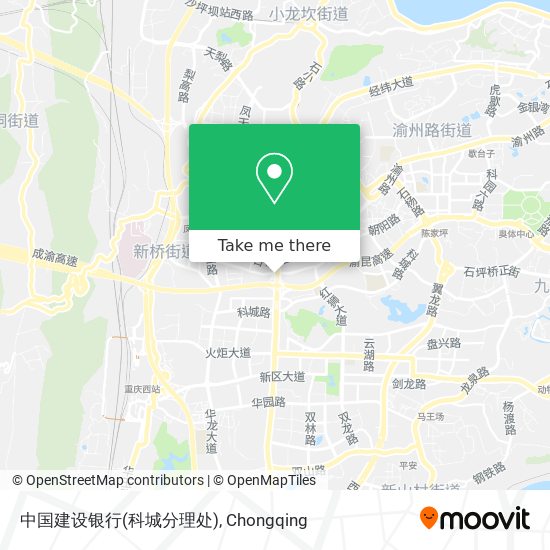 中国建设银行(科城分理处) map