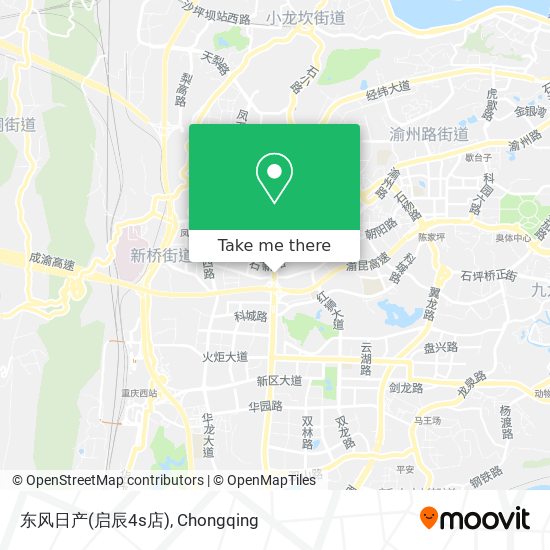 东风日产(启辰4s店) map