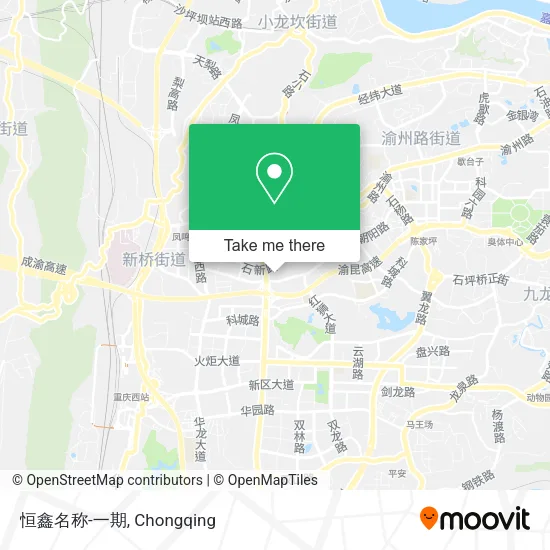 恒鑫名称-一期 map