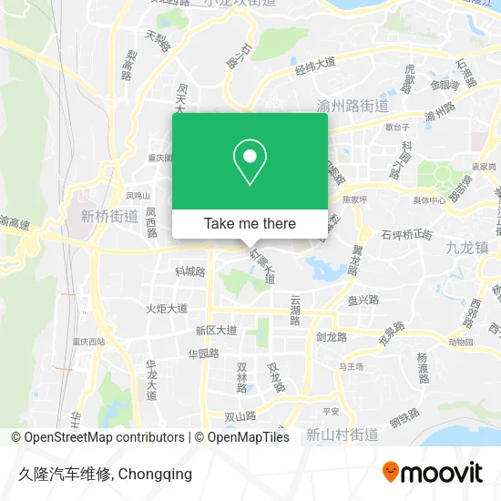 久隆汽车维修 map