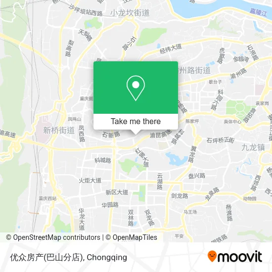优众房产(巴山分店) map