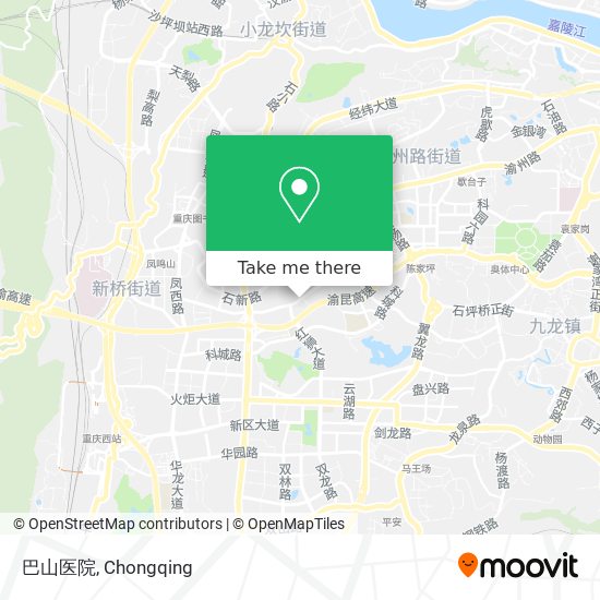 巴山医院 map