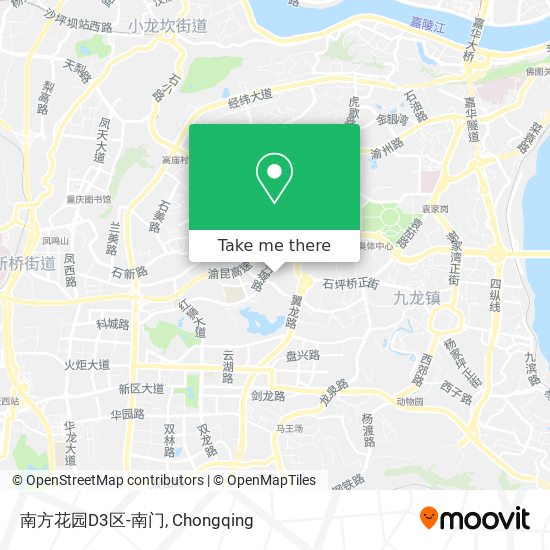 南方花园D3区-南门 map