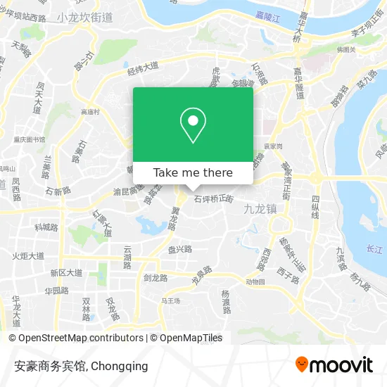 安豪商务宾馆 map