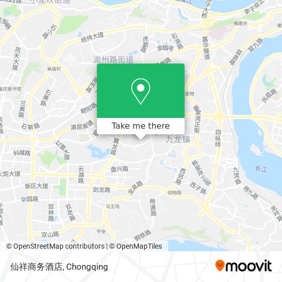 仙祥商务酒店 map