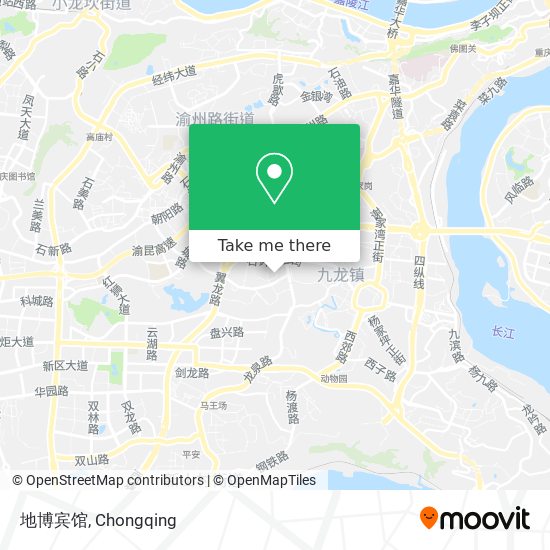地博宾馆 map