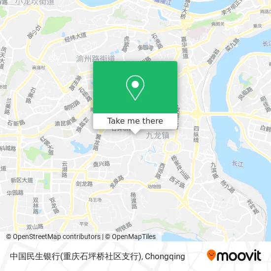中国民生银行(重庆石坪桥社区支行) map