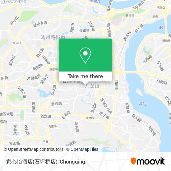 家心怡酒店(石坪桥店) map
