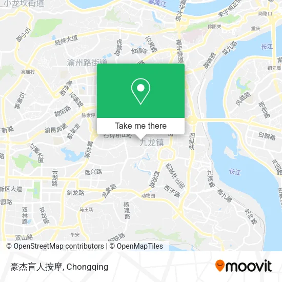 豪杰盲人按摩 map