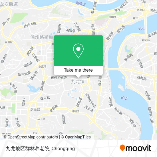 九龙坡区群林养老院 map