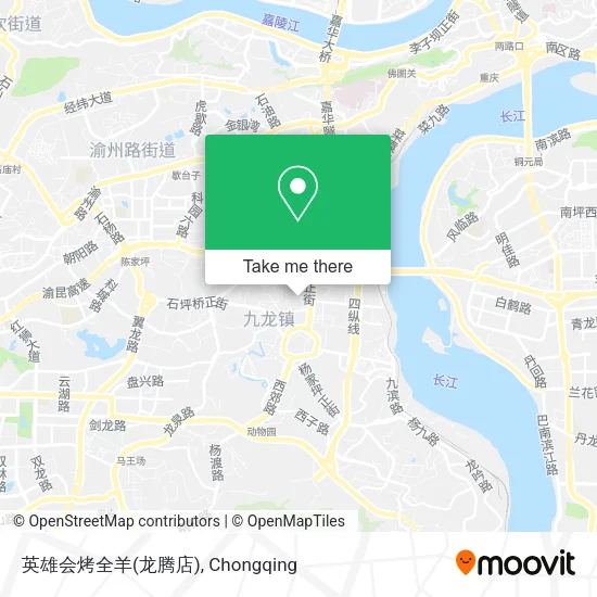 英雄会烤全羊(龙腾店) map