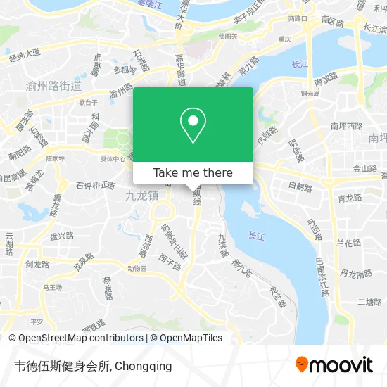 韦德伍斯健身会所 map
