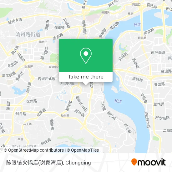 陈眼镜火锅店(谢家湾店) map