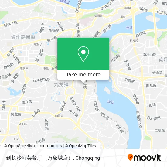 到长沙湘菜餐厅（万象城店） map